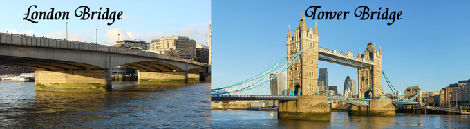 而童谣中的"伦敦大桥垮下来"相信也和伦敦桥以前的几