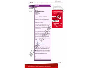 恭喜丁同学获得卡斯商学院管理学专业本科通知书