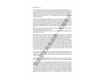 恭喜张同学UCAS补录成功获得伯明翰大学BEng Mechanical Engineering专业通知书