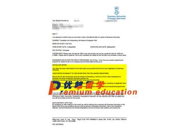 2020offer：恭喜周同学获得斯旺西大学(世界排名：462)笔译与口译专业硕士通知书