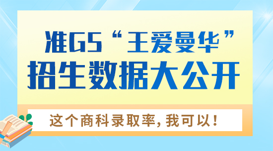 【申请干货】准G5“王爱曼华”招生数据大公开！这个商科录取率，我可以！(含视频详情）