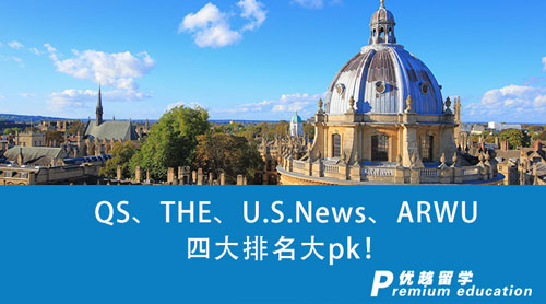 【世界名校】QS、THE、U.S.News、ARWU四大排名大pk！世界大学排名究竟哪个更权威？